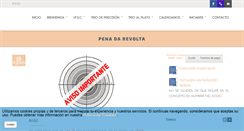 Desktop Screenshot of penadarevolta.com